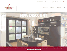 Tablet Screenshot of fabrisol.com